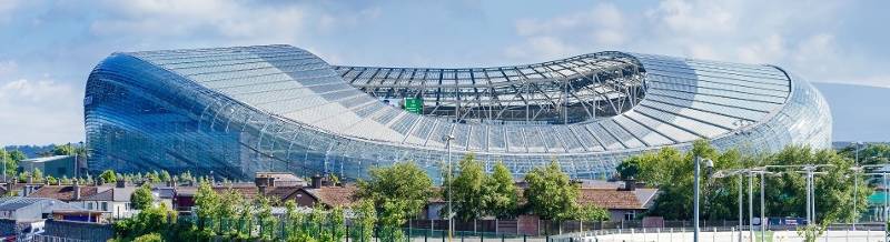 Aviva stadium, Dublin.