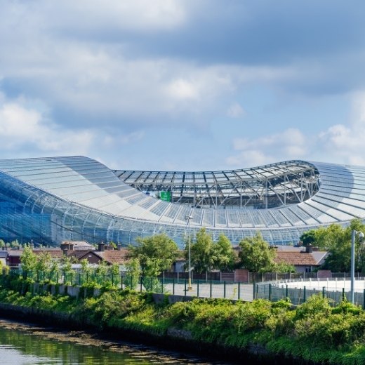 Aviva stadium, Dublin.
